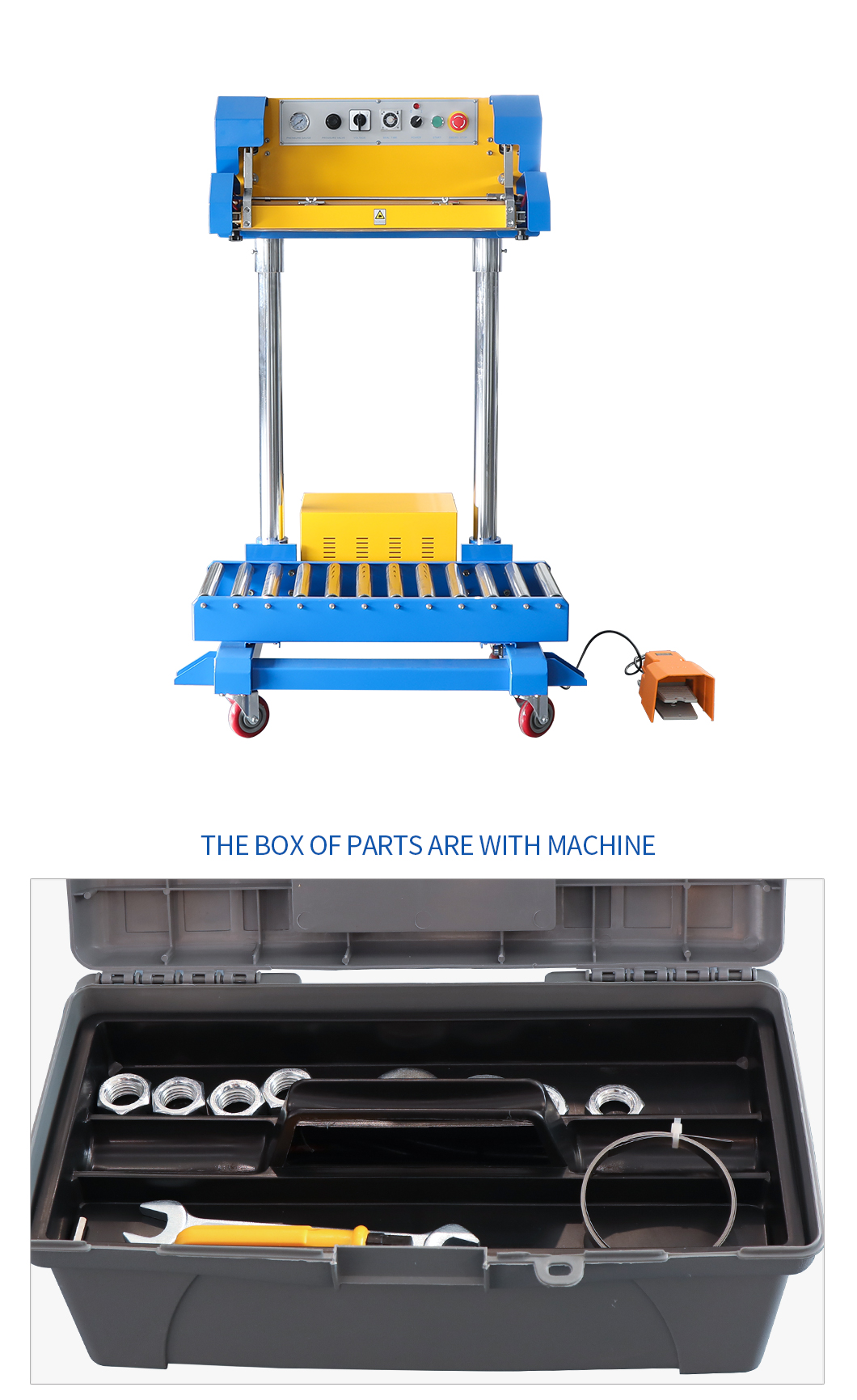 QF-600L-S 헤비 듀티 백 밴드 실러