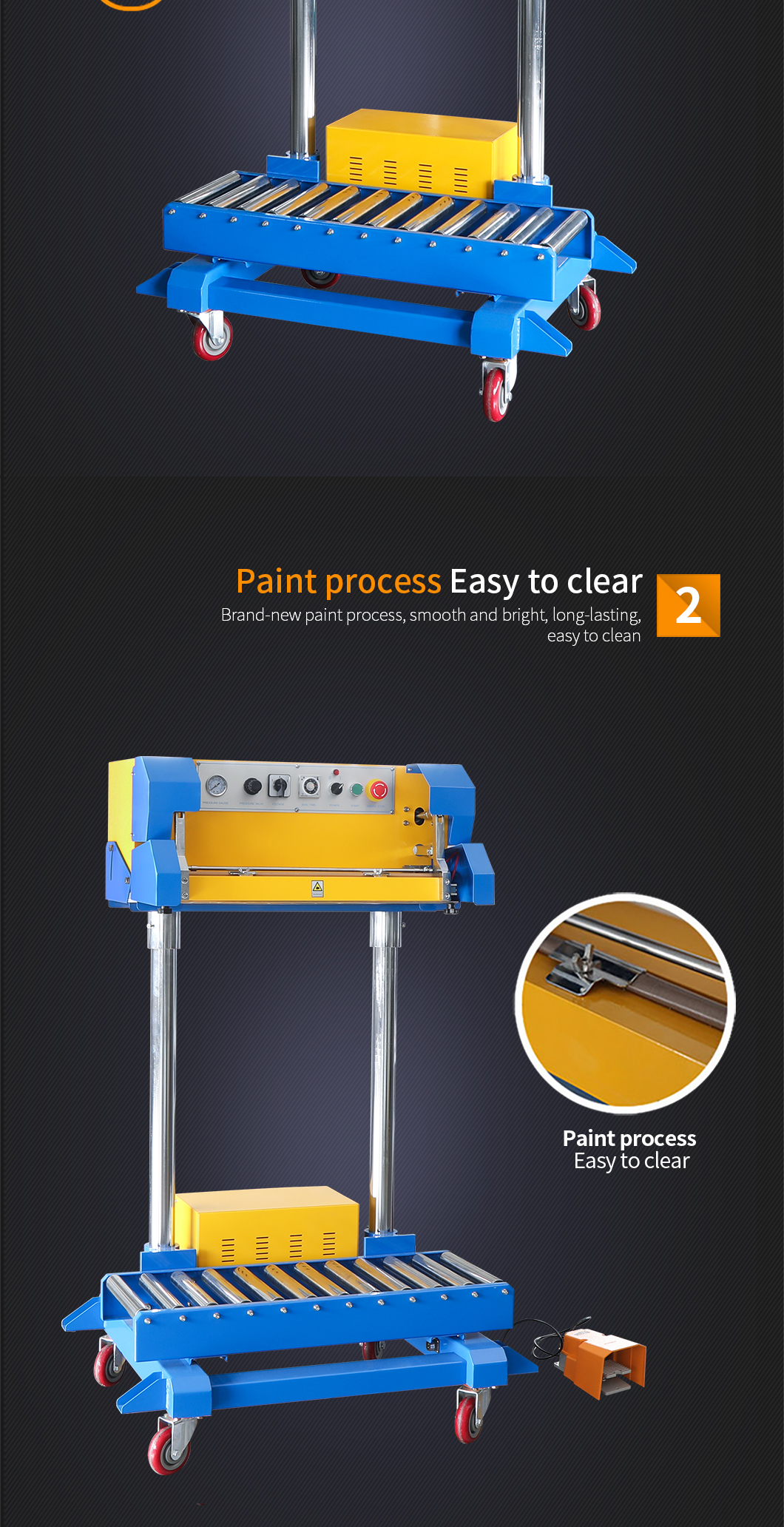 QF-600L-S 헤비 듀티 백 밴드 실러