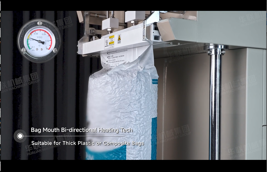 무거운 백을위한 노즐 형 외부 진공 실러