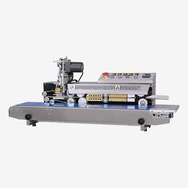 컬러 리본 FRS-1010I와 수평 비닐 봉지 연속 밀봉 기계