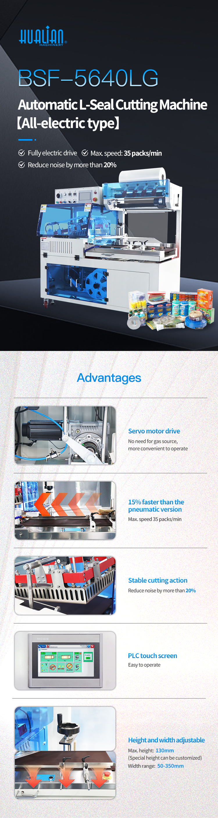 화련 수축 포장기 BSF-5640LG